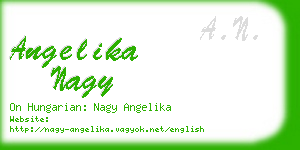 angelika nagy business card